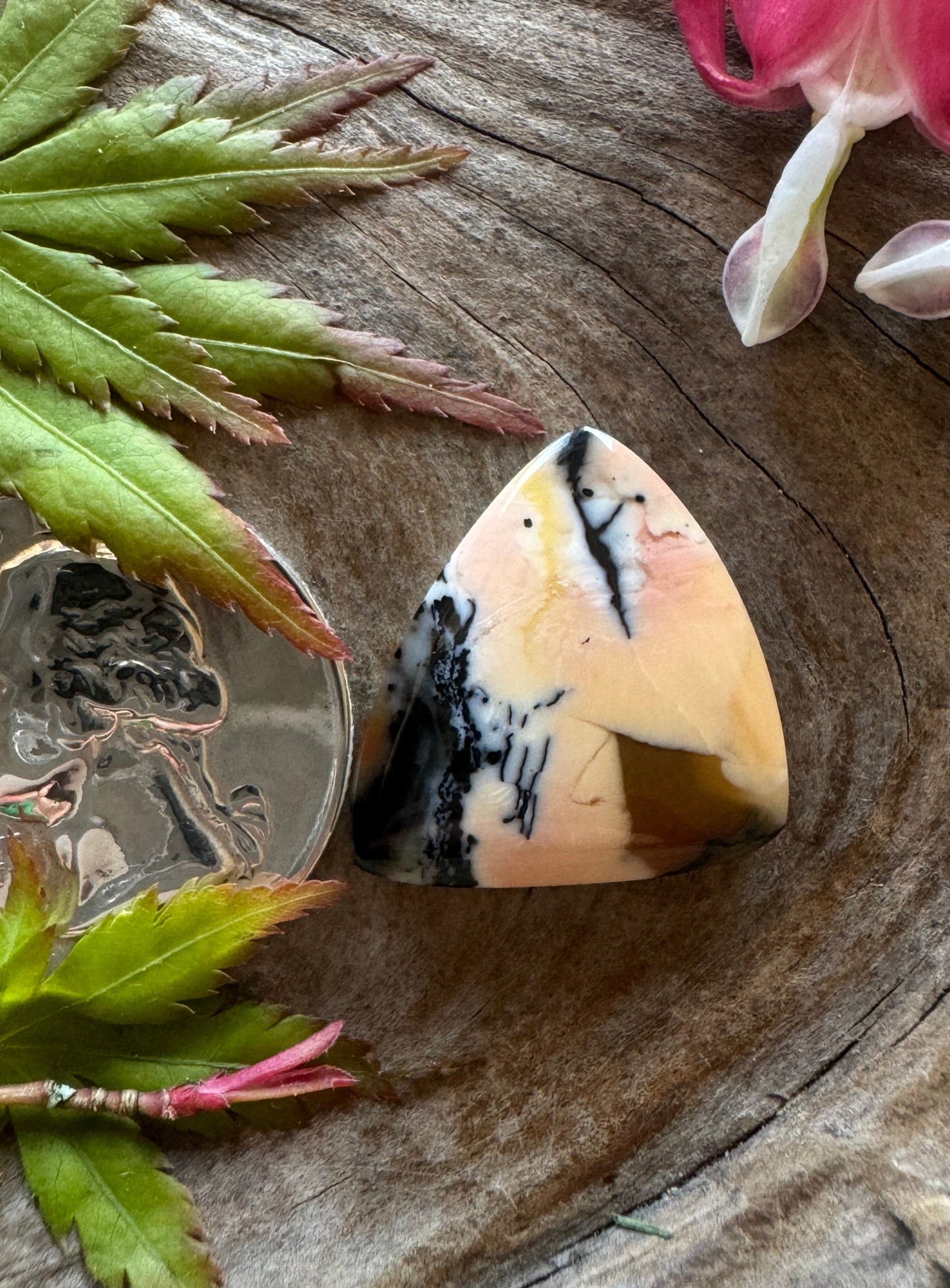 Tiffany Stone - Top SHELF - Pink/Orange/Agatized