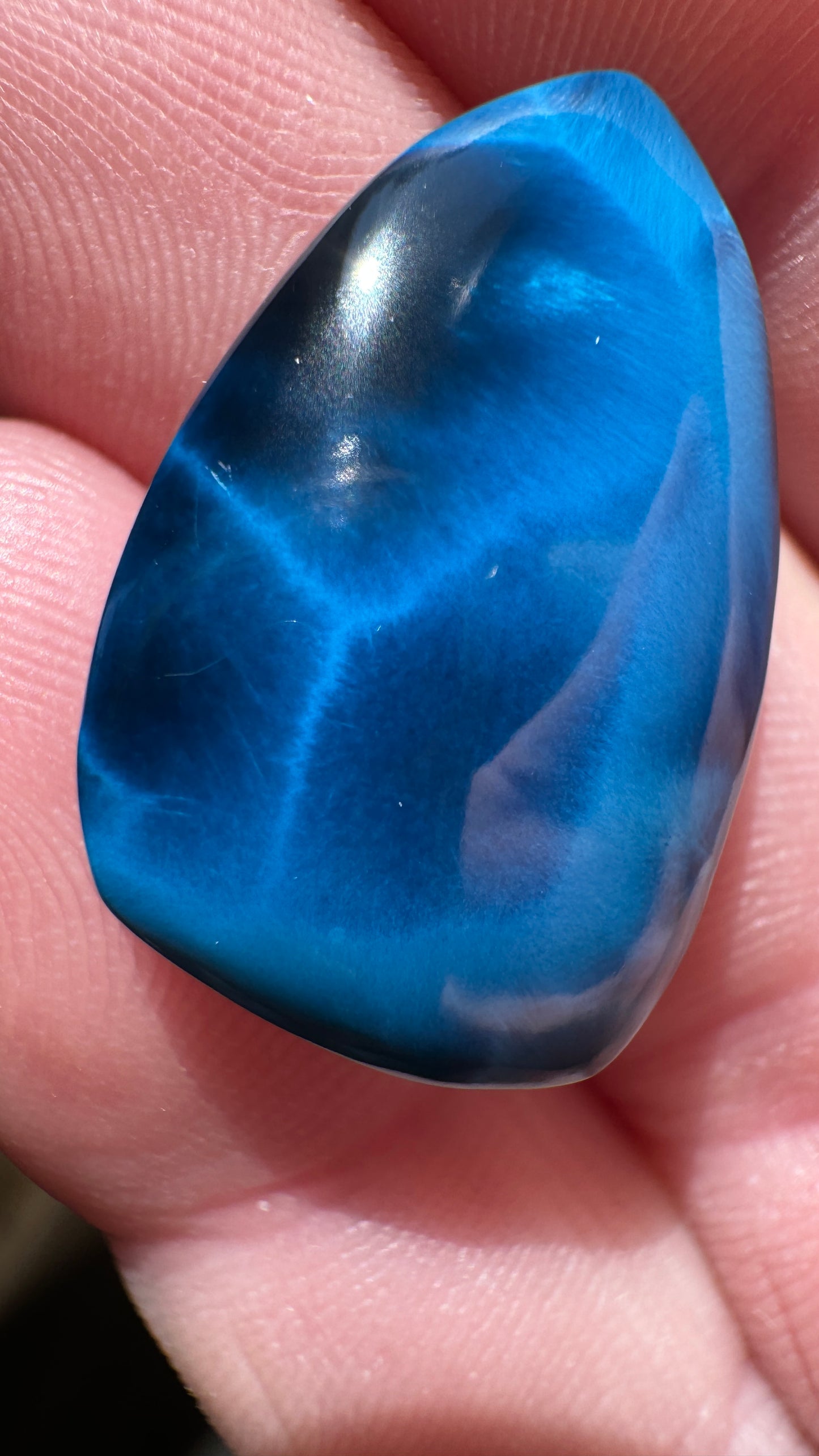 Tantara Shattuckite - Rare! Congo - Deeeeep Blue Chatoyant