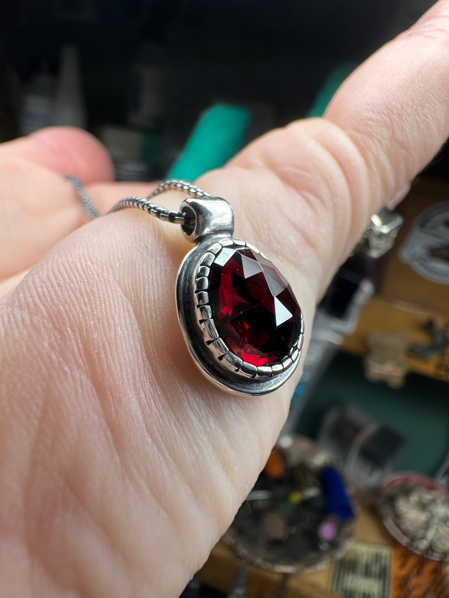 The Garnet Necklace...