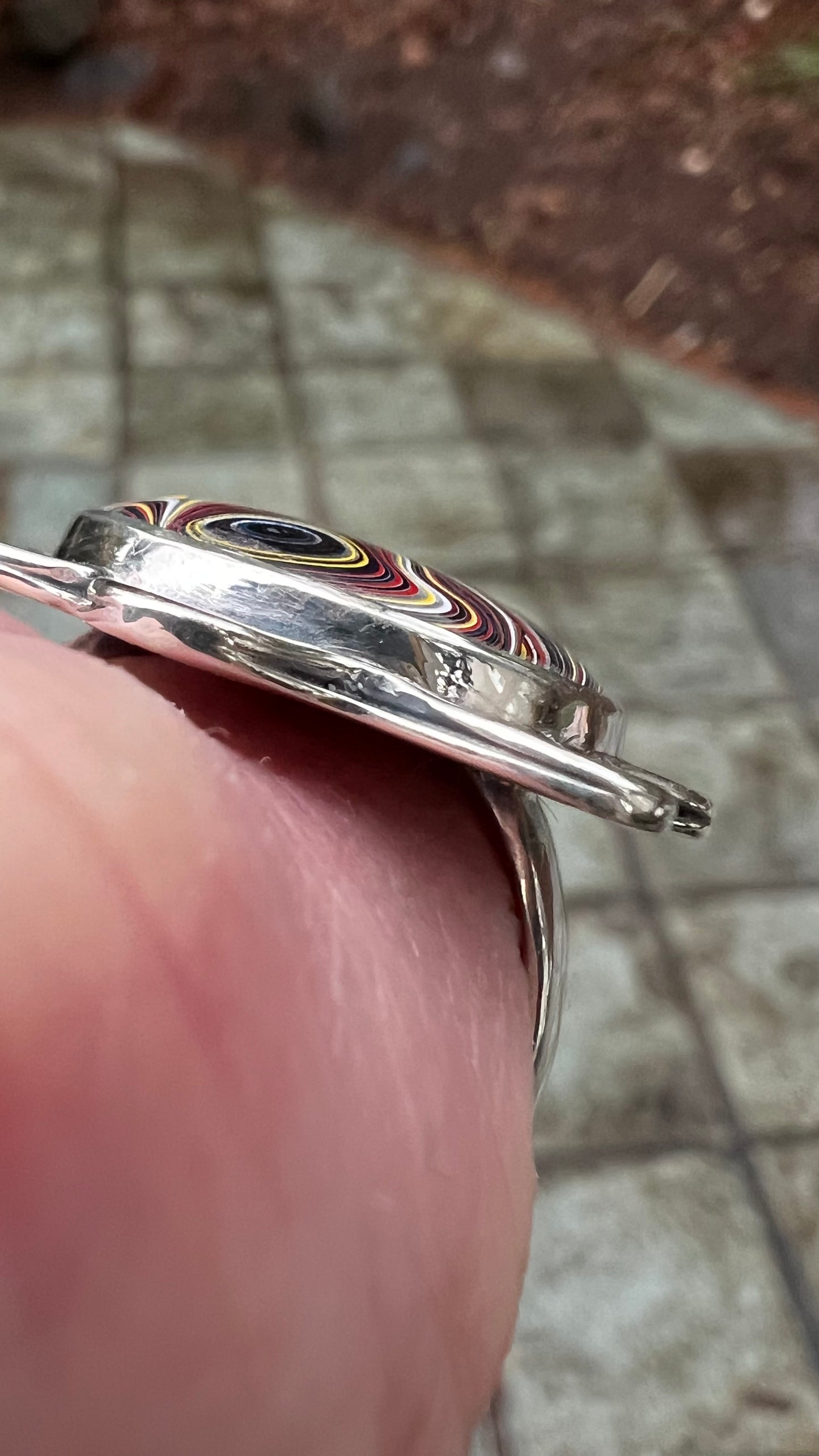 GROOVY Corvettite Ring ~ Size 10.25-10.5