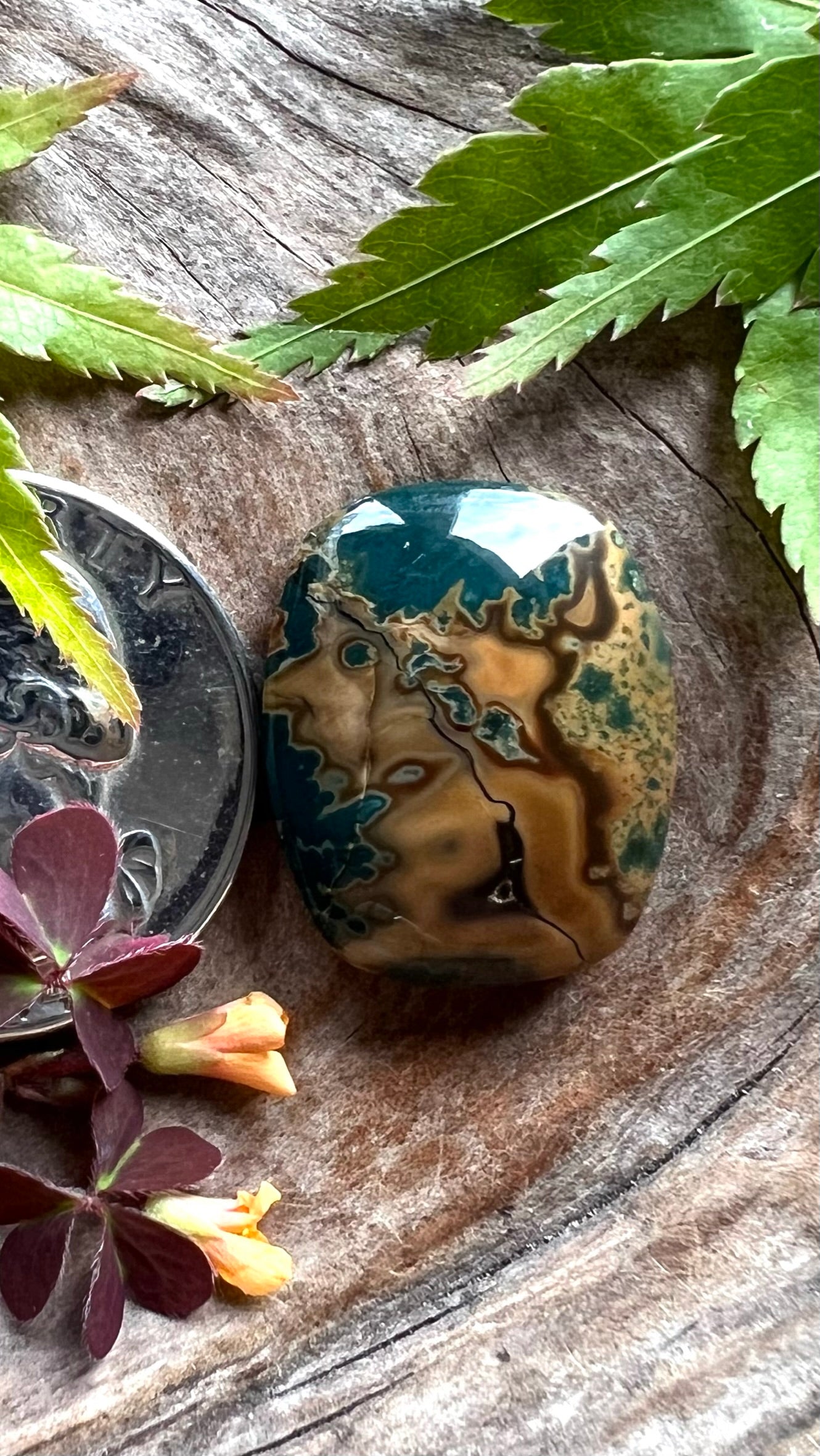 Mean Green Seam Jasper ~ Idaho