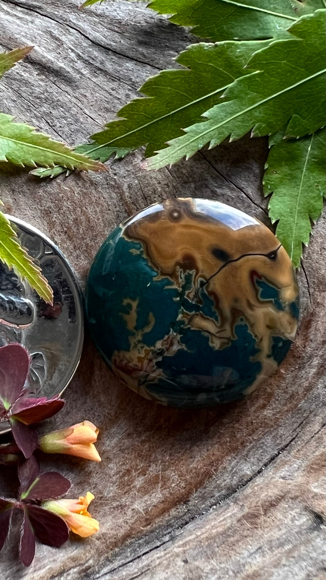 Mean Green Seam Jasper ~ Idaho