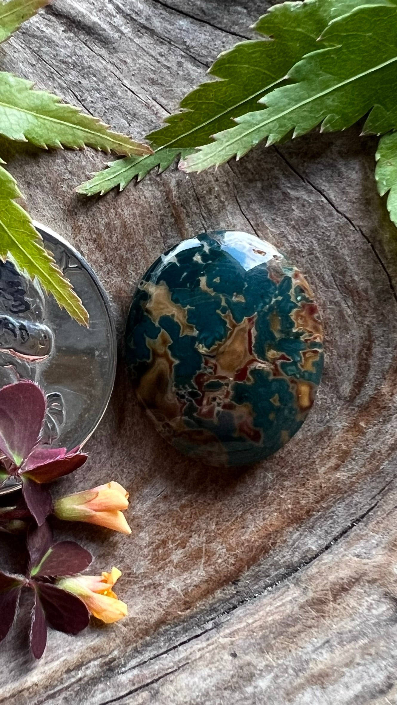 Mean Green Seam Jasper ~ Idaho