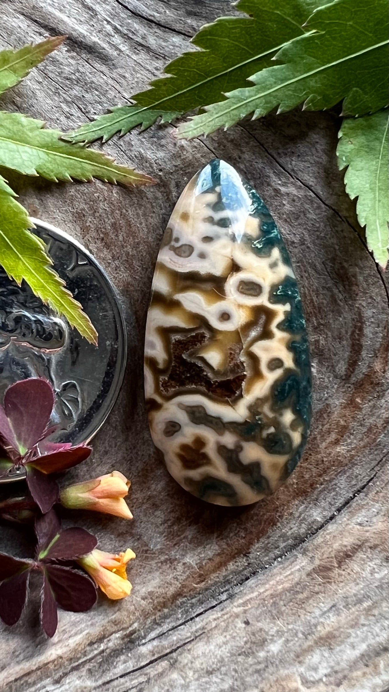 Mean Green Seam Jasper ~ Idaho