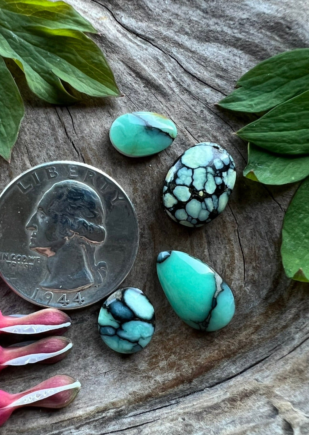 Desert Bloom Variscite Quad ~ RIP ROD