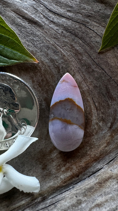 Oregon Sunset Jasper - Deep Pink/Purple/Fat Druzy