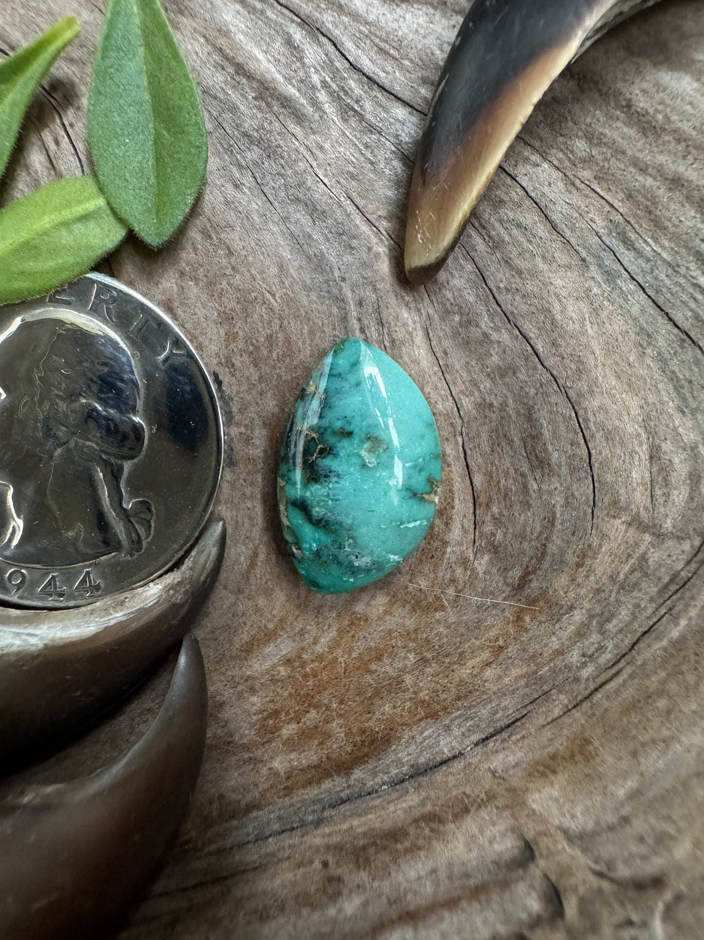 Natural Blue Elephant Turquoise