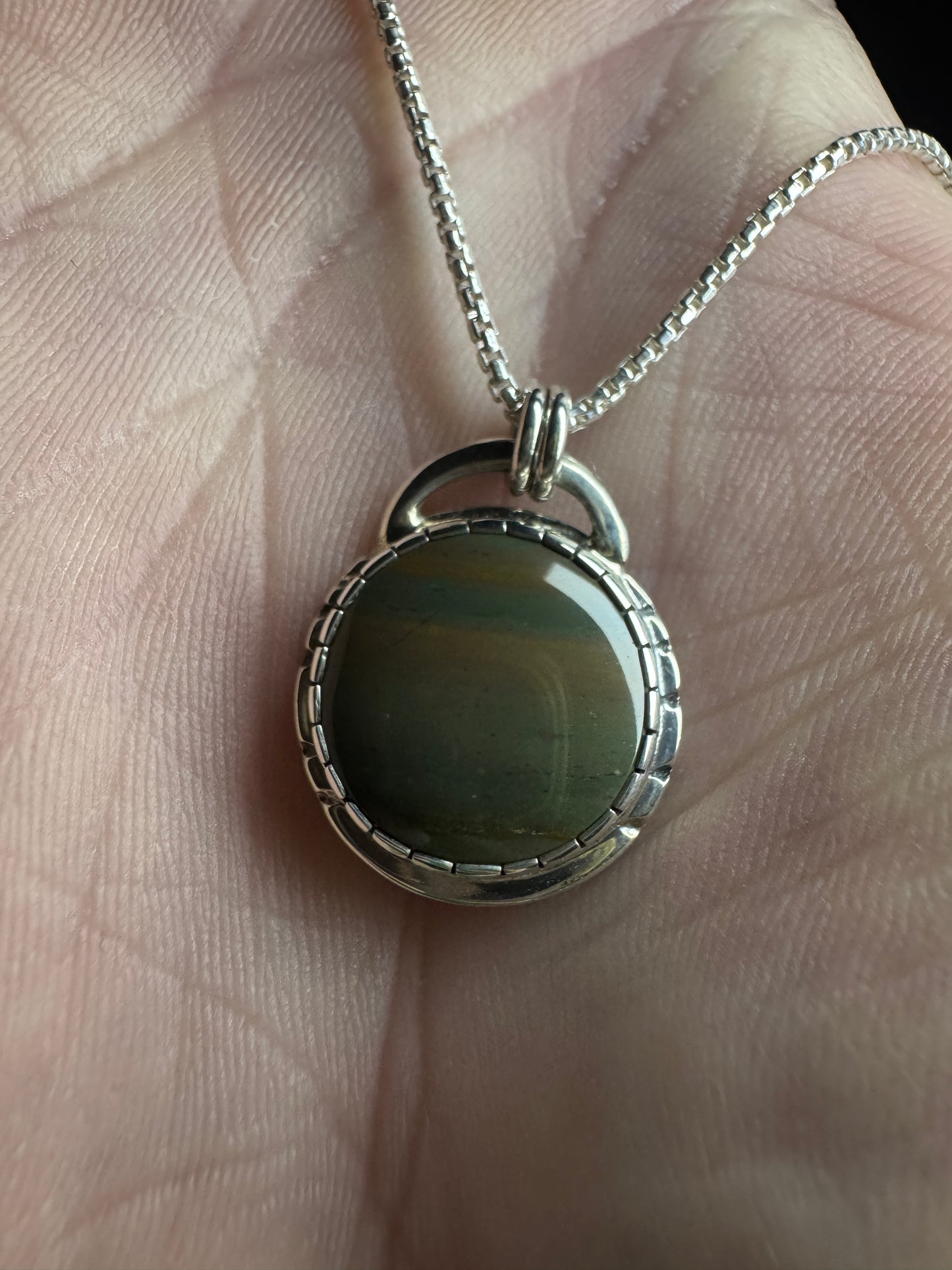 Oregon's Van Deusen Jasper Necklace