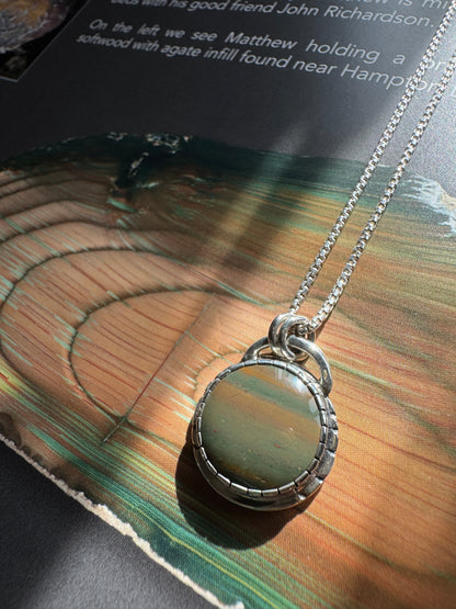 Oregon's Van Deusen Jasper Necklace