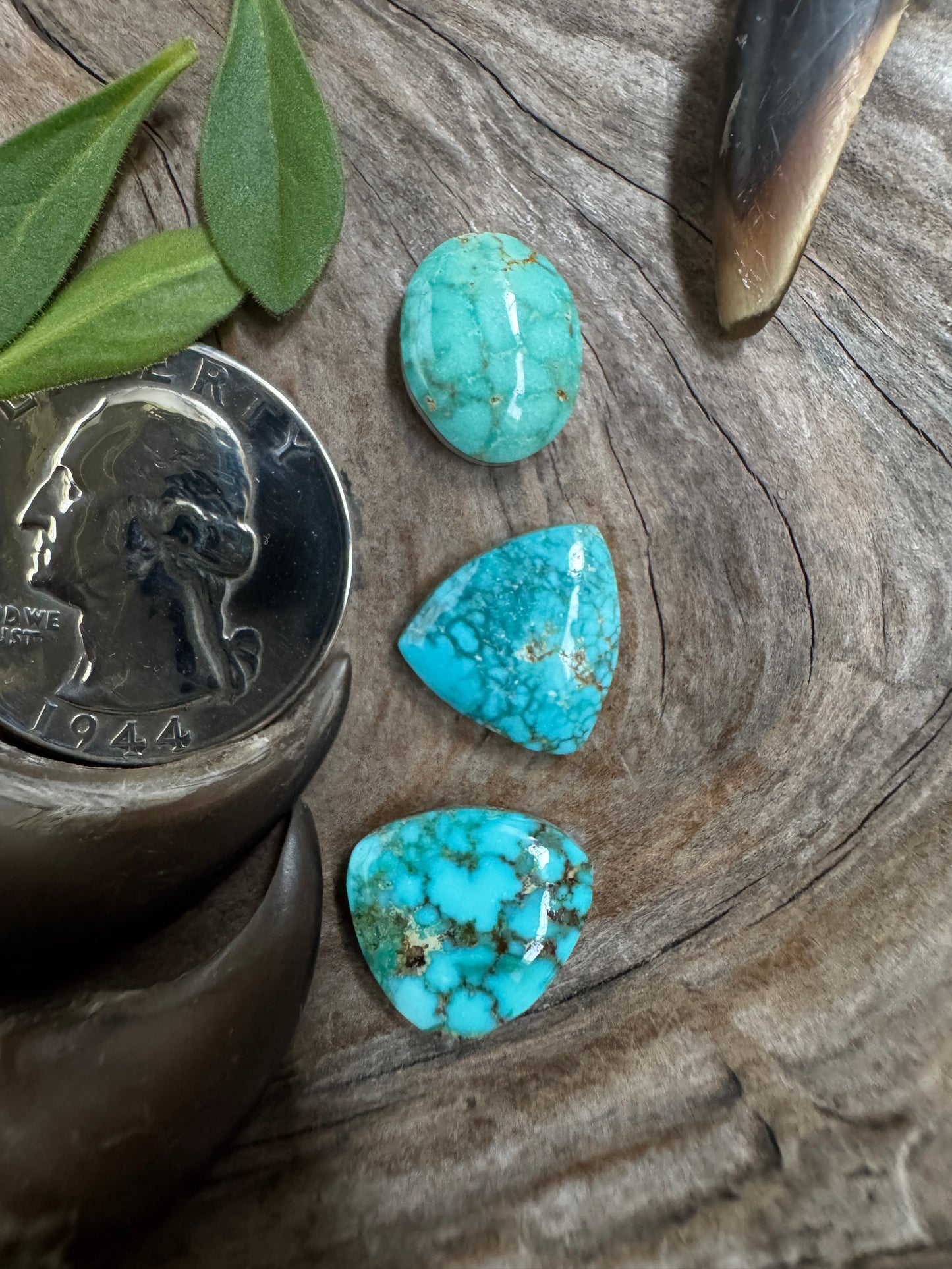 Old natural turquoise lot