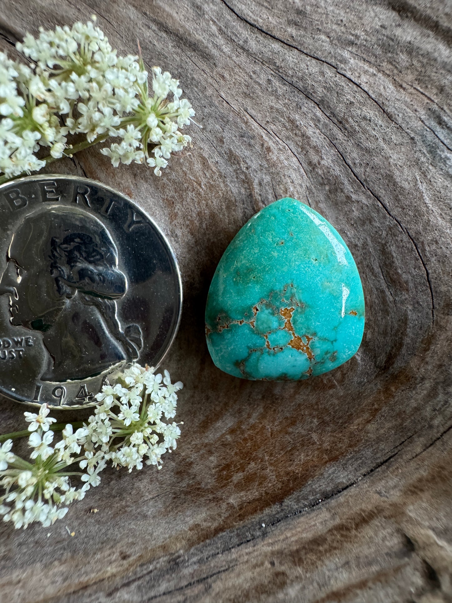 Carico Lake Turquoise~natural/backed
