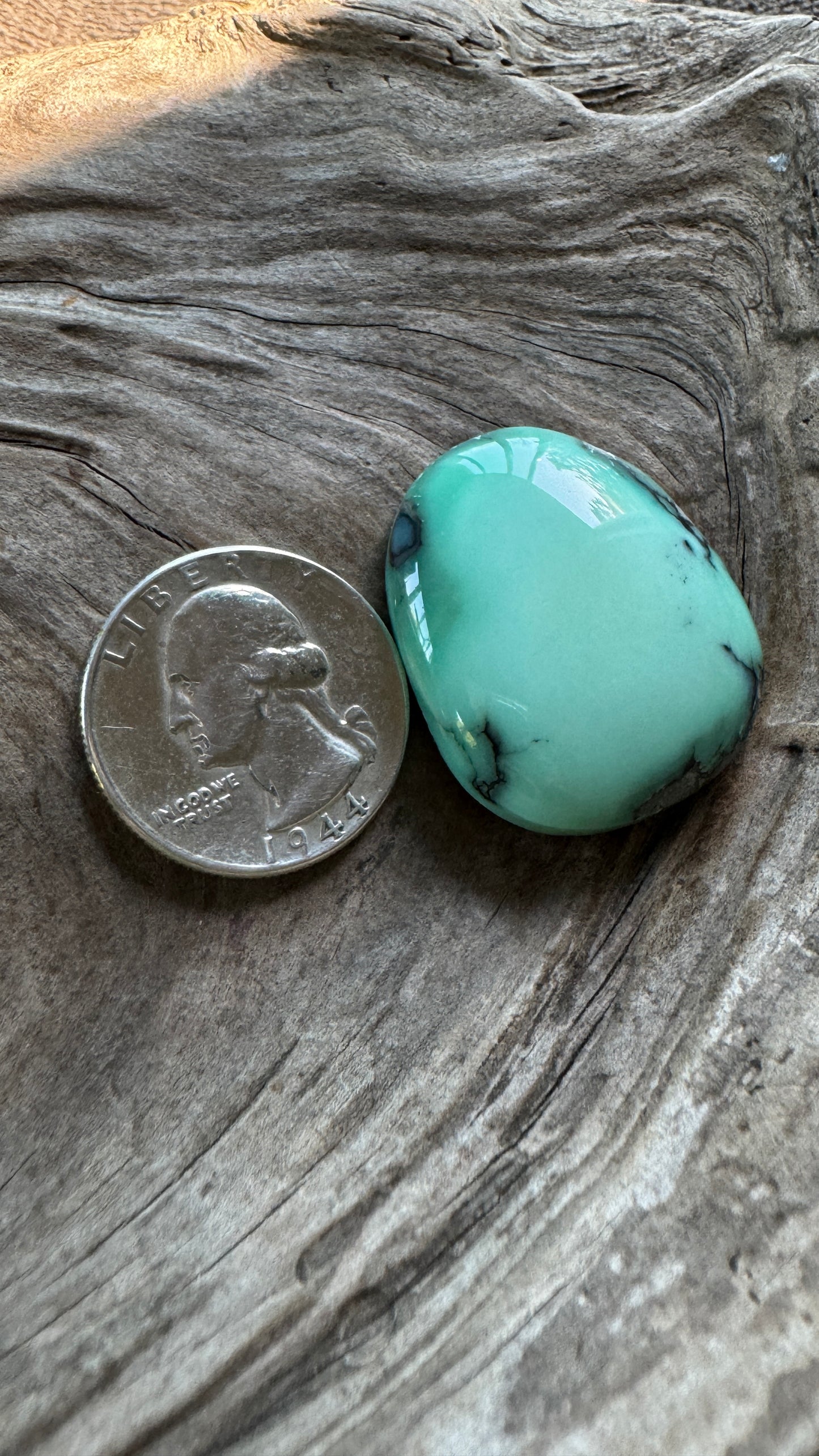 Desert Bloom Variscite Cabochon