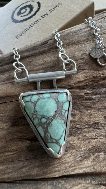 Desert Bloom Variscite Necklace