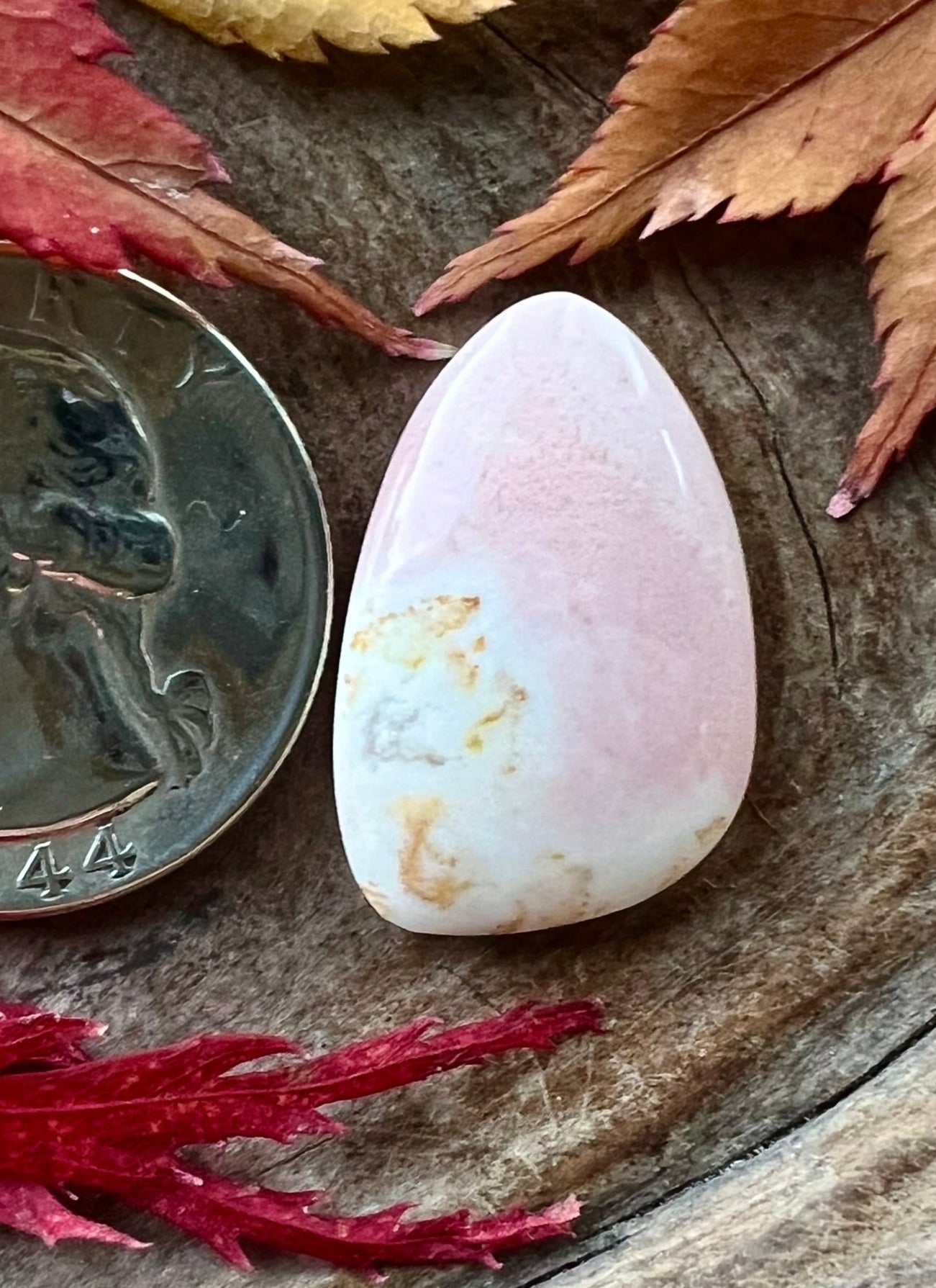 Oregon Sunset Jasper ~ Pink (what I used for Andie the Owl)